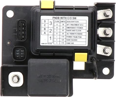 powernet distribution box freightliner|freightliner battery power distribution.